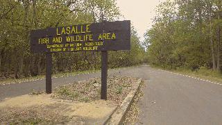 Ground's at LaSalle Fish & Wildlife Sign
